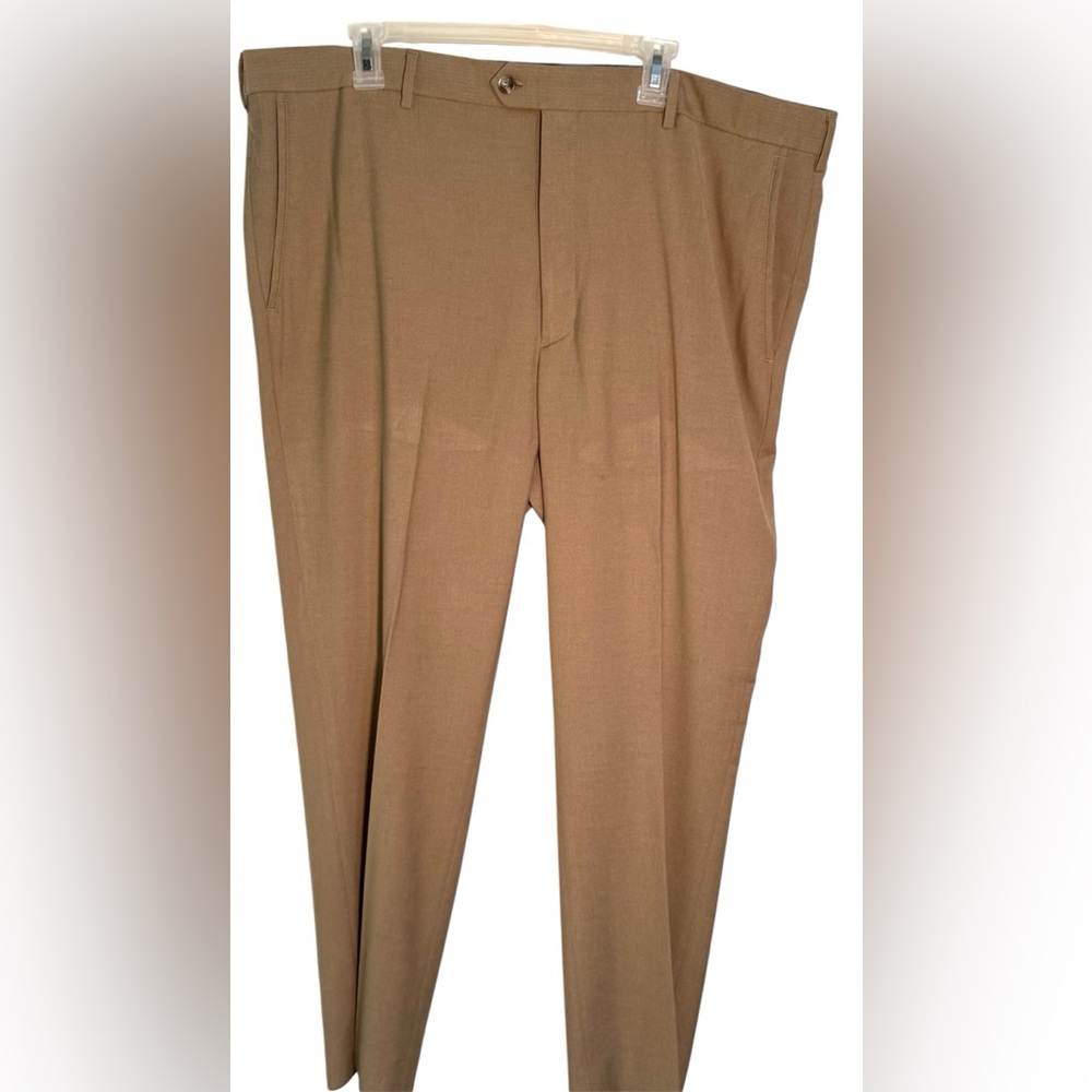 Travel Smart Roundtree & Yorke Men's Tan Pants size 42x29